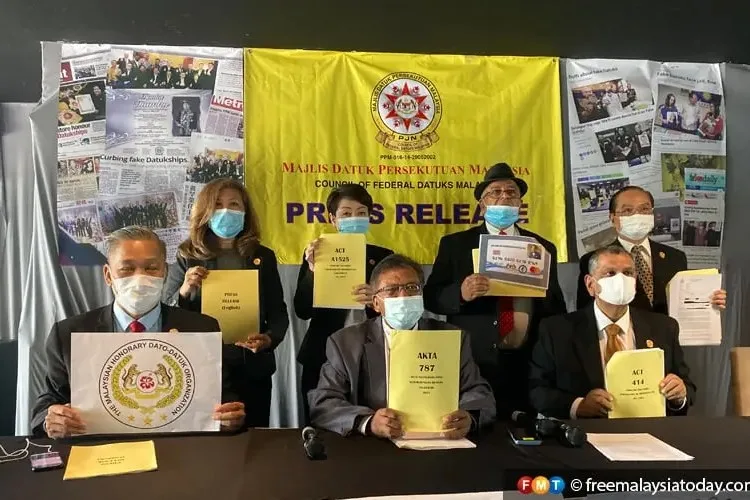 Council of Datuks wants heavier punishment for those with fake titles