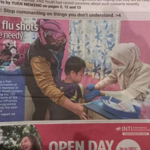 MDPM Program Vaksinasi Influenza Sayang Seribu