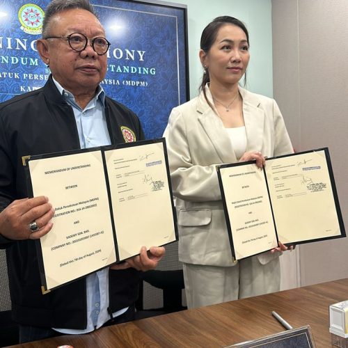 MOU Signing Ceremony between MDPM and Kademy Sdn Bhd