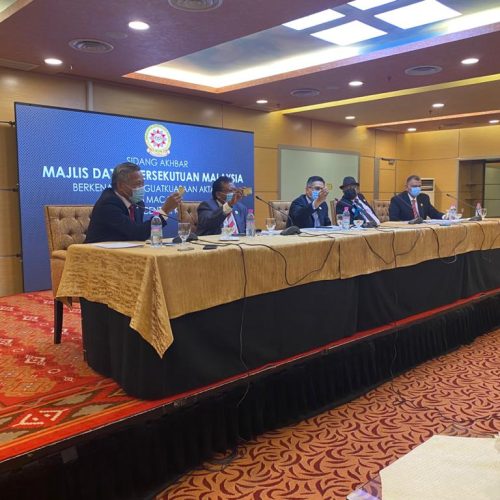 MDPM MEDIA CONFERENCE WTC ON ACT 787